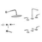 COMBO Grifería Peirano para Lavatorio Live + Grifería Peirano para Bidet Live + Grifería Peirano para Ducha Live