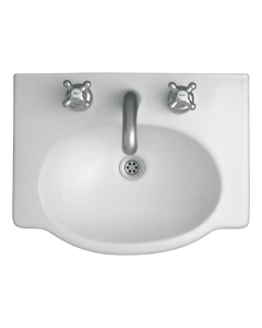 Mesada/Lavatorio Loza Venecia 64cm 3 Ag
