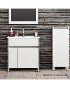 Mueble Vanitory Nature Blanco 70cm (SIN MESADA)