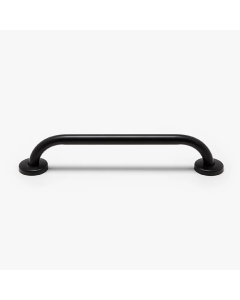 Asa Curva S503-BM Negro Mate con Tapa 450 mm