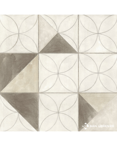 Cerámica 45.3x45.3 Flower Overlap 1ra