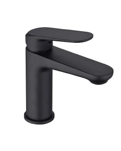 Grifería Monocomando para Lavatorio Logan Black