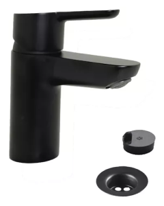 Griferia Monocomando para Lavatorio 181/B5-NG Puelo Negro
