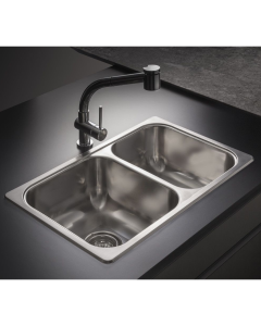 Pileta para Cocina Doble R63/18 F
