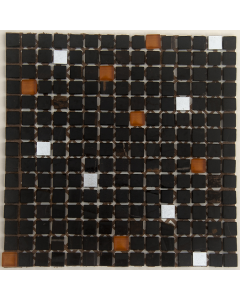 Malla 30x30 Negrino Oscuro Zapallo
