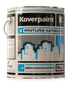 Pintura Asfáltica Koverpaint Base Solvente x18Lts.