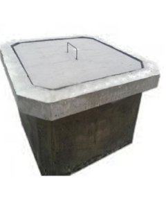 Cámara HC Inspección Piso Tierra 60x60x40