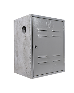 Gabinete Hormigón con Puerta de Chapa para Gas Natural 50x40