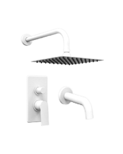 Grifería para Ducha Embutir Raptor White