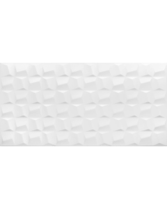Cerámica 45x90 Cubic White 1ra