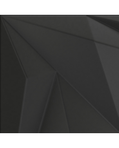 Porcelanato 20x20 Max Abstract Negro Nat 1ra
