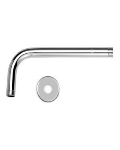 Brazo de Lluvia Acero Inoxidable 90° 1/2 x 30