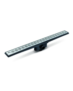 Rejilla Desagüe Lineal Atrim Rio Abs Inox Wave Mate 60cm