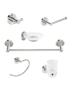 Kit de 6 Piezas Peirano para Cuarto de Baño Linea 19000 Stick