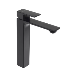 Grifería para Lavatorio Monocomando Pico Alto Soria Black