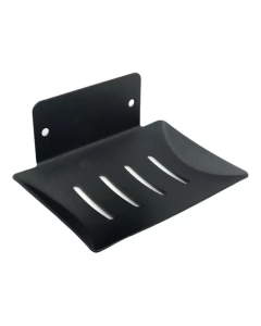 Jabonera Recta Acero Inoxidable Negro Ottone