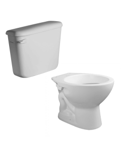 Conjunto de baño 2 piezas Inodoro Corto Andina + Deposito de Colgar Andina