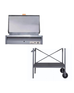 COMBO Parilla a Gas Tromen Angus Grande + Base con Ruedas Tromen para Parrilla Angus Grande
